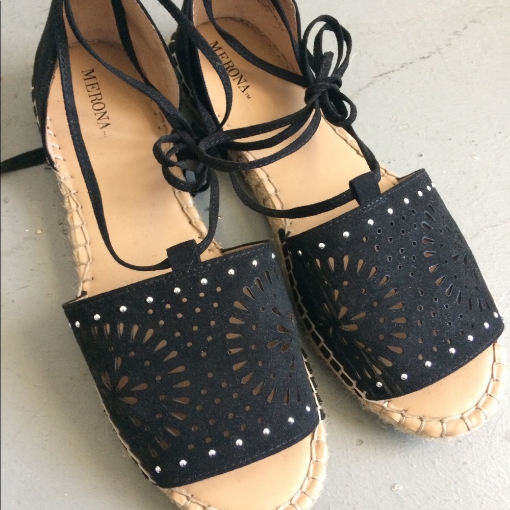 Merona Black Espadrilles